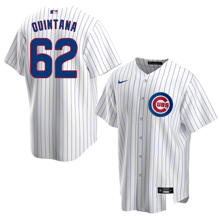 Nike Men #62 Jose Quintana Chicago Cubs Baseball Jerseys Sale-White